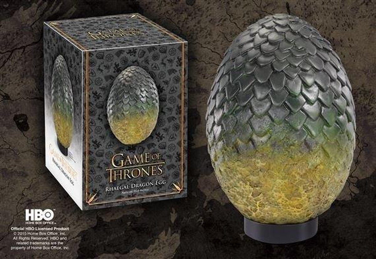 Game of thrones: rhaegal egg replica