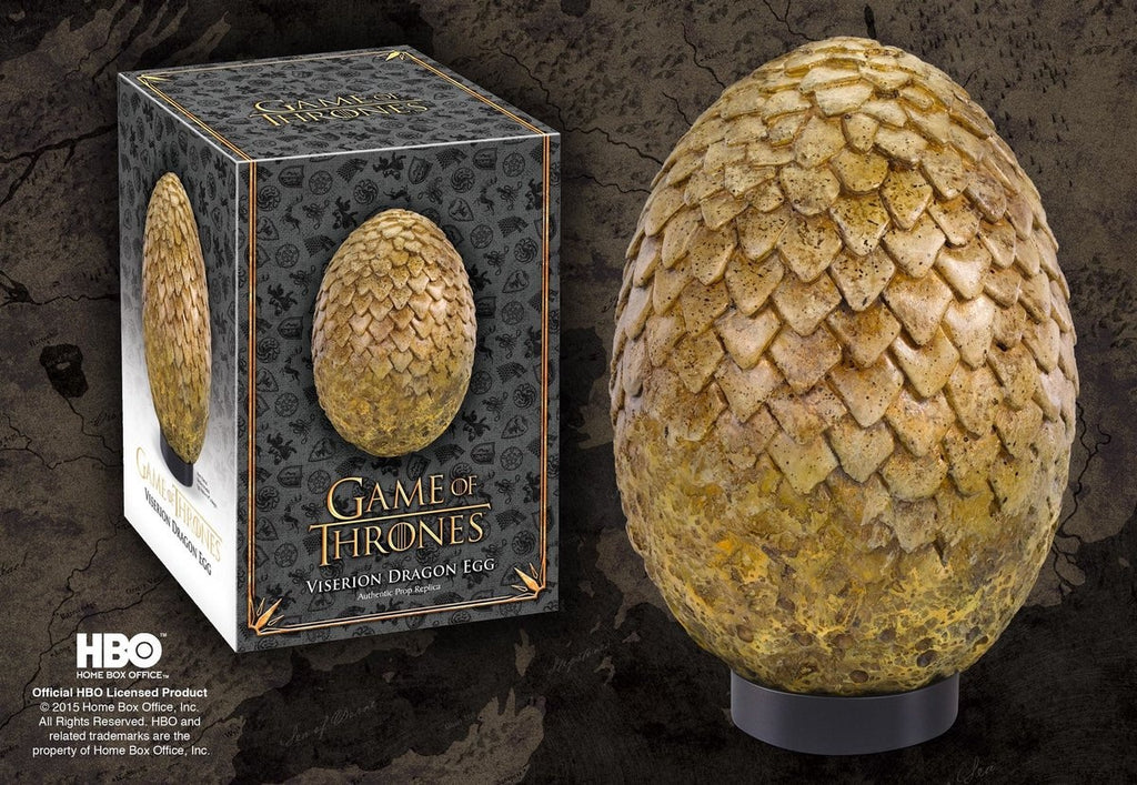 The Noble Collection game of thrones – viserion egg – replica