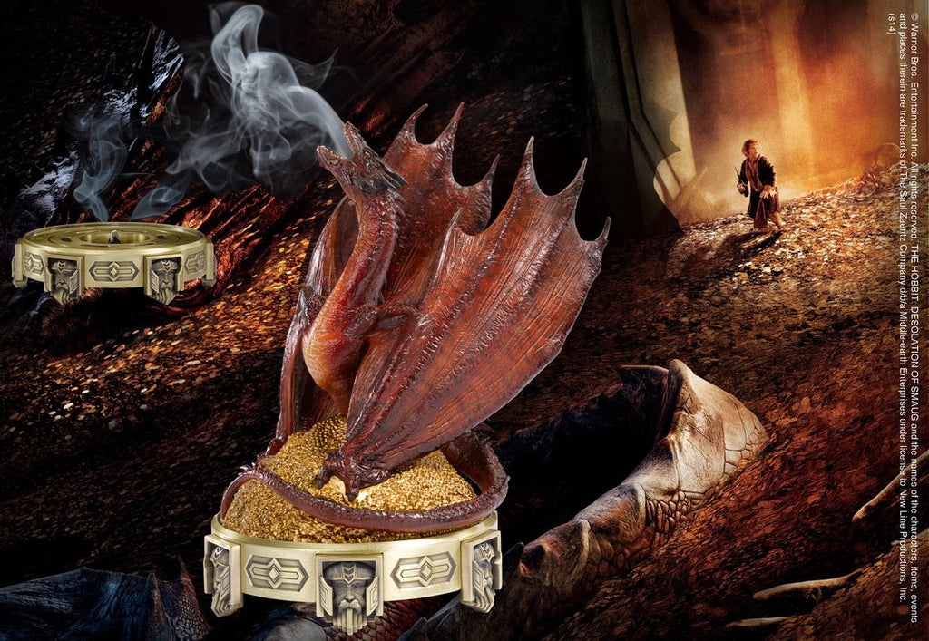 Hobbit – smaug wierook brander
