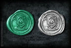 The Noble Collection Harry Potter stempel slytherin 10 cm zilverkleurig