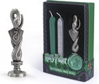 The Noble Collection Harry Potter stempel slytherin 10 cm zilverkleurig