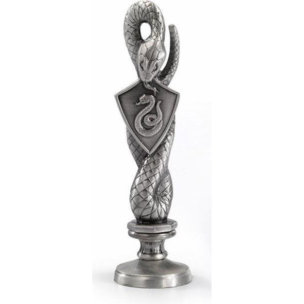The Noble Collection Harry Potter stempel slytherin 10 cm zilverkleurig