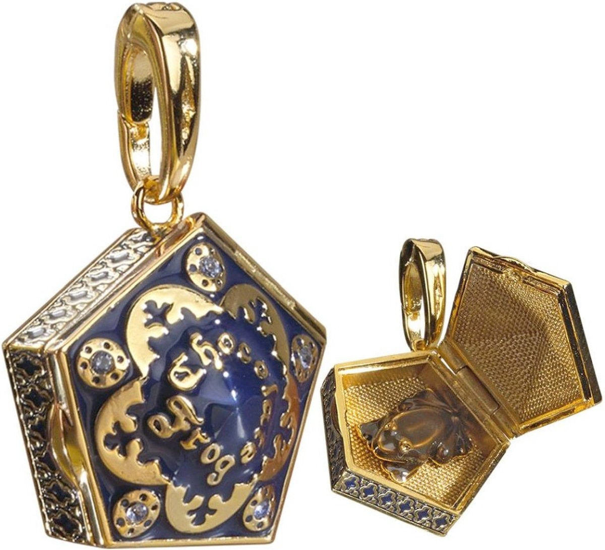 The Noble Collection Harry Potter – lumos chocolate frog bedel – goudkleurig