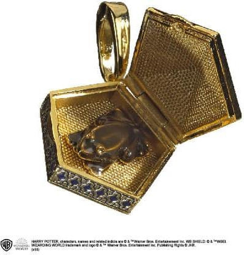 The Noble Collection Harry Potter – lumos chocolate frog bedel – goudkleurig