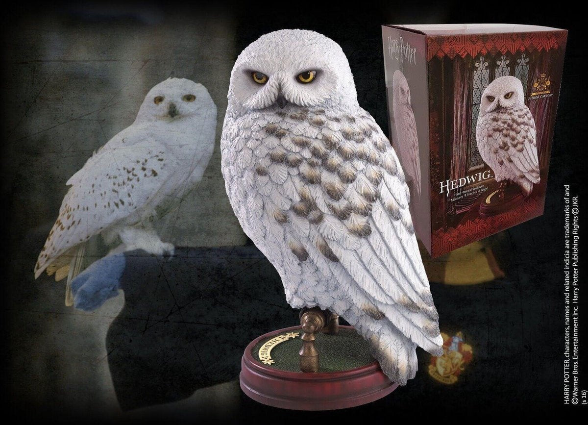 The Noble Collection Harry Potter beeld/figuur magical creatures hedwig 24 cm