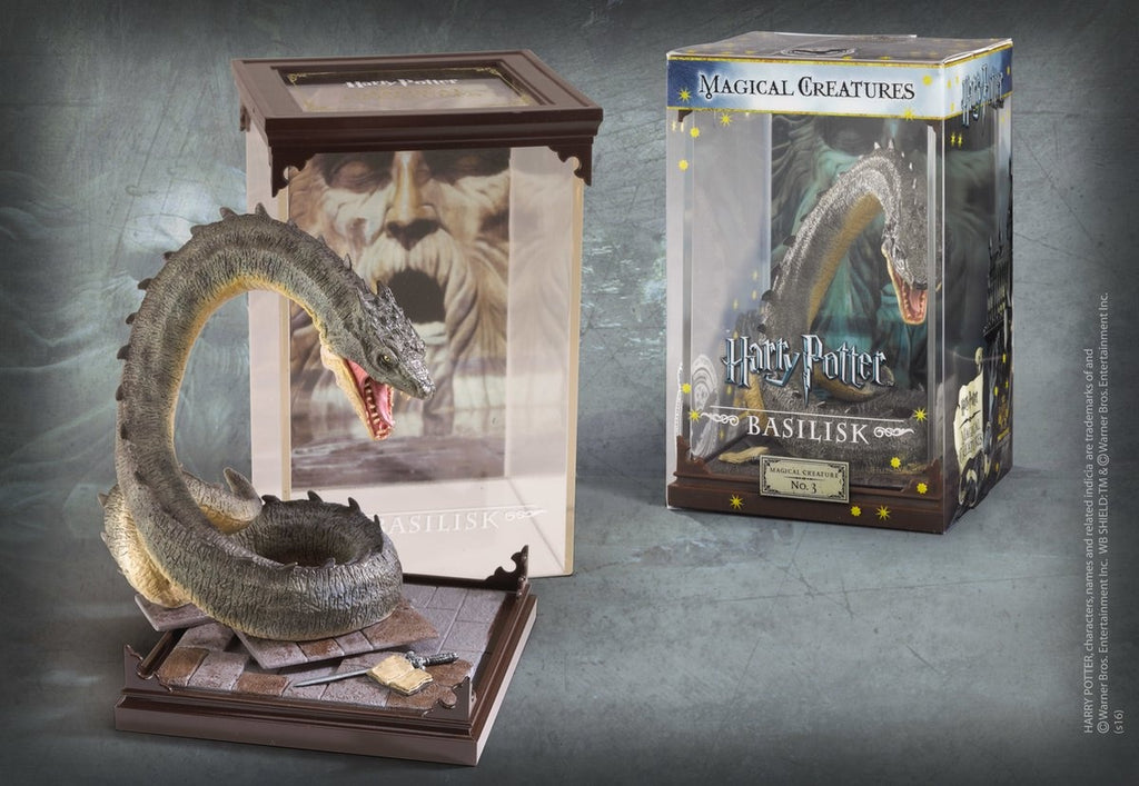 The Noble Collection Harry Potter – magical creatures figuur – basilisk