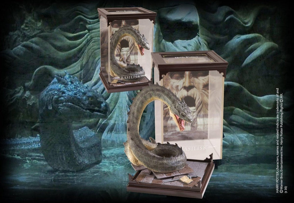 The Noble Collection Harry Potter – magical creatures figuur – basilisk
