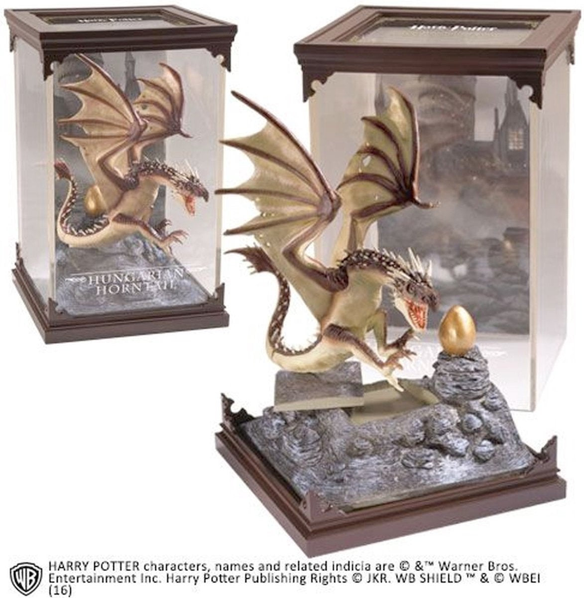 The Noble Collection Harry Potter beeld/figuur magical creatures hungarian horntail 19 cm