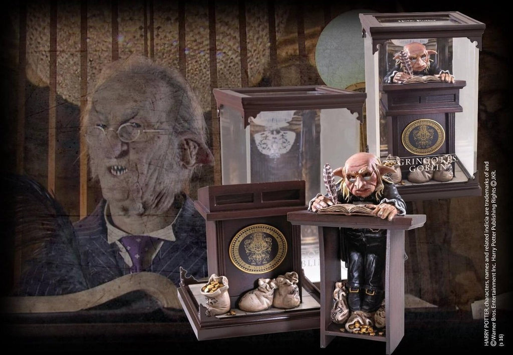The Noble Collection Harry Potter – figuur – magical creatures – gringotts goblin