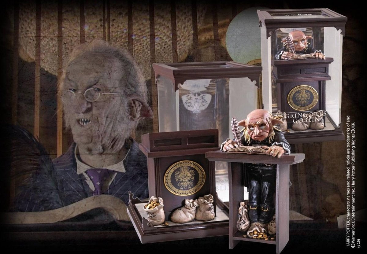 The Noble Collection Harry Potter – figuur – magical creatures – gringotts goblin