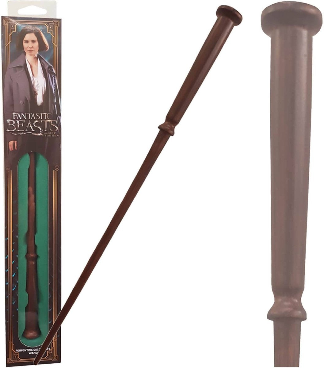 The Noble Collection Fantastic Beasts toverstaf – toverstok replica porpentina goldstein 38 cm replica: down-scaled