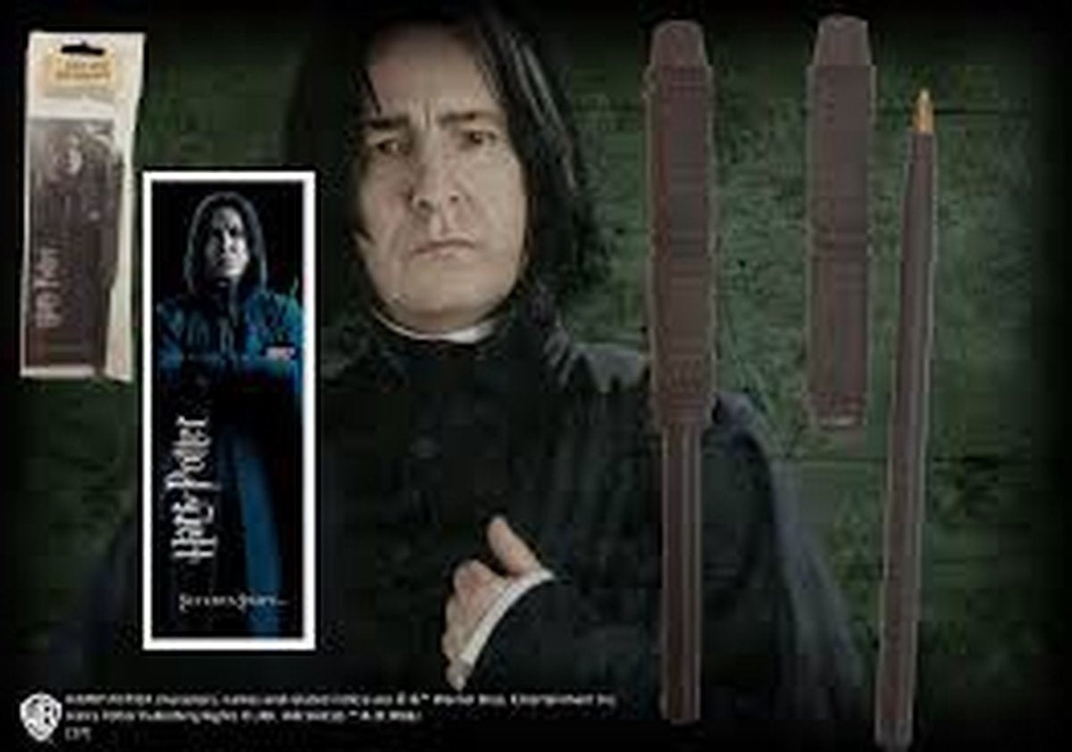 The Noble Collection toverstaf Harry Potter: snape wand and bookmark