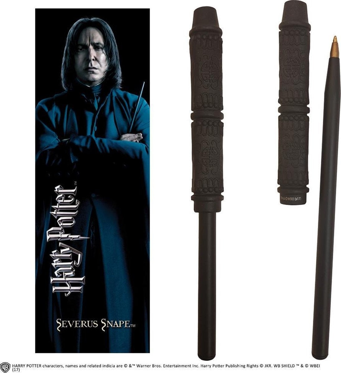 The Noble Collection toverstaf Harry Potter: snape wand and bookmark