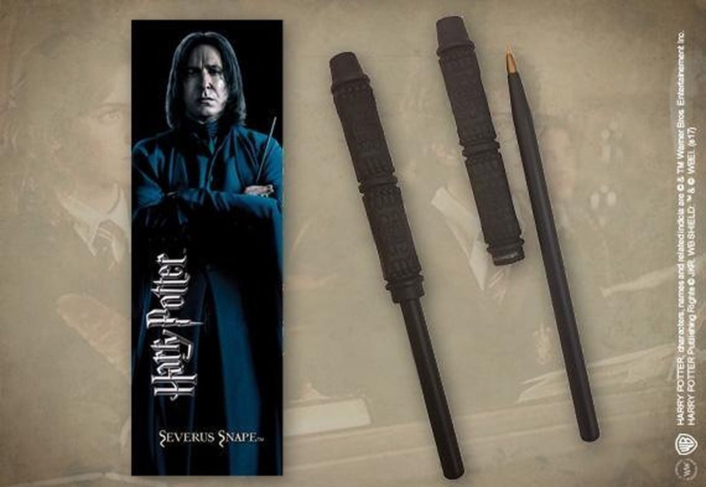The Noble Collection toverstaf Harry Potter: snape wand and bookmark
