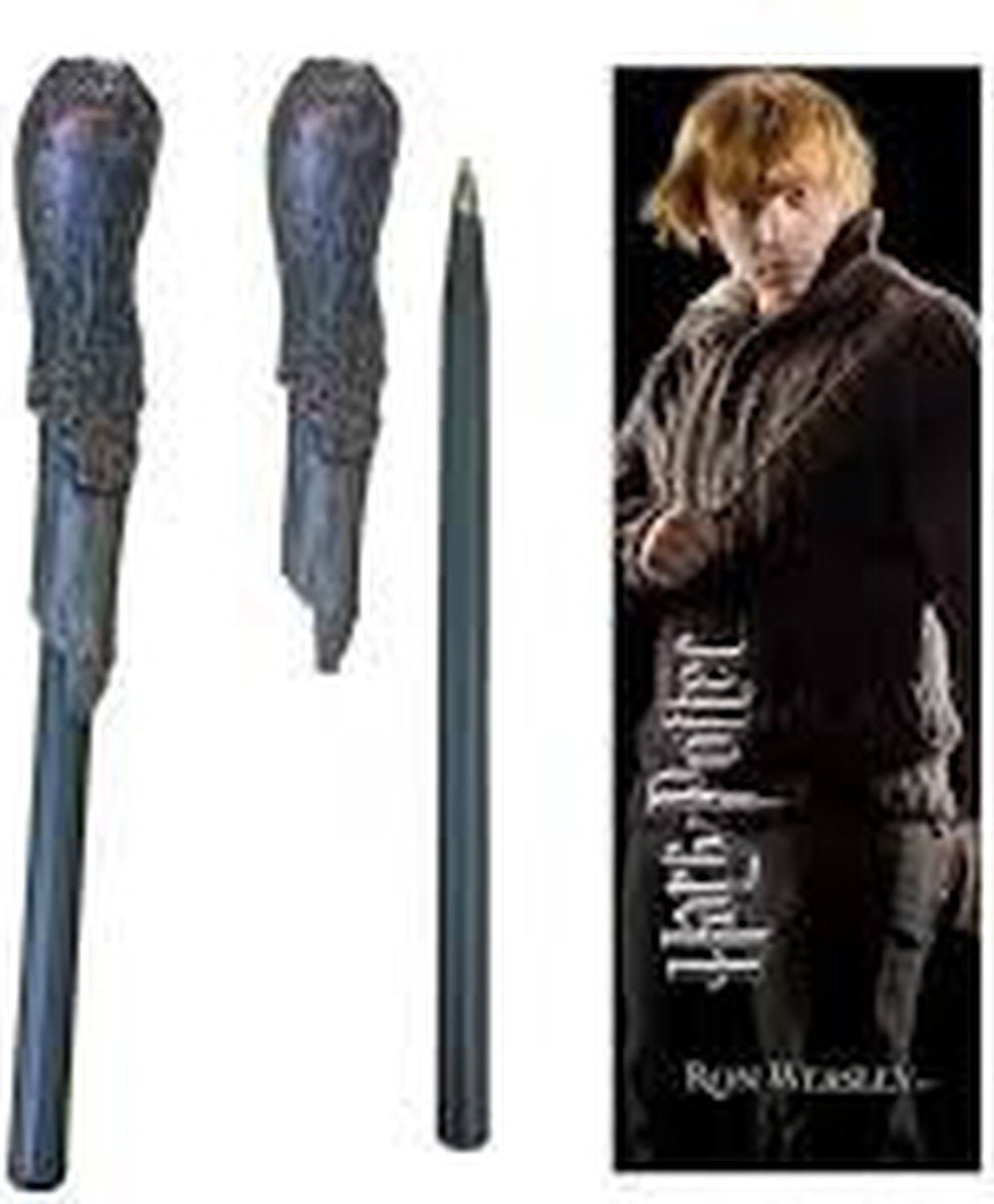 Harry Potter: ron weasley wand pen and bookmark