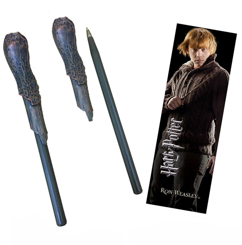 Harry Potter: ron weasley wand pen and bookmark