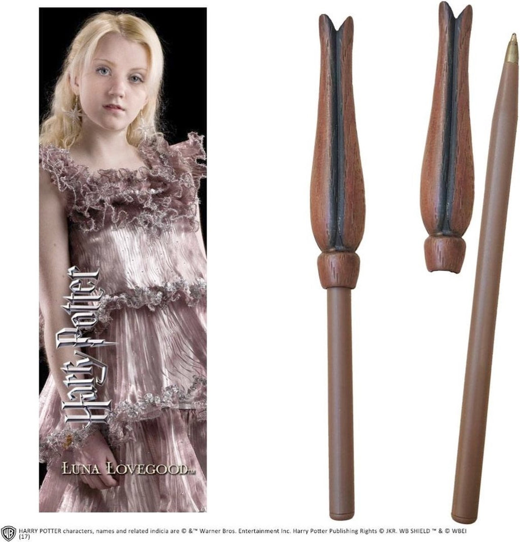 The Noble Collection Harry Potter pen en bladwijzerset luna