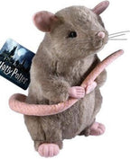 The Noble Collection Harry Potter – scabbers 23 cm pluche knuffel – grijs