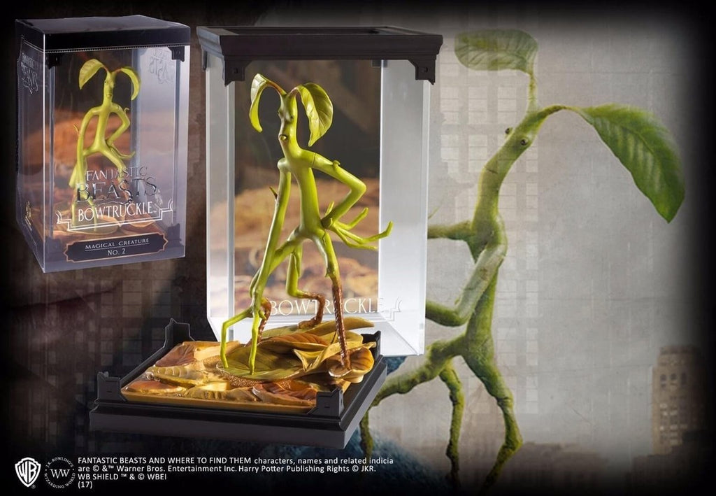 The Noble Collection Fantastic Beasts – magical creatures no 2 figuur – bowtruckle figuur