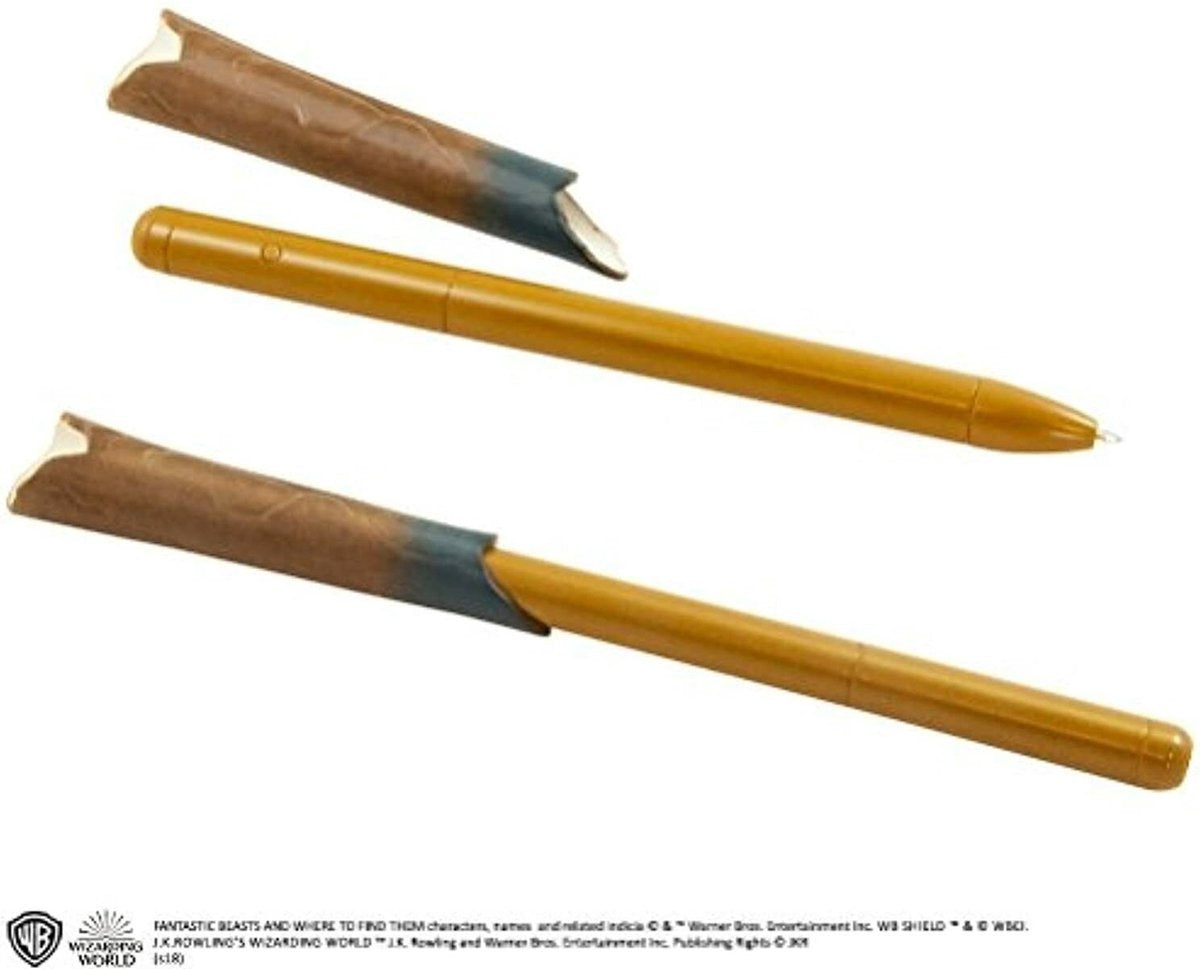 Newt scarmander pen met lichtgevende toverstok