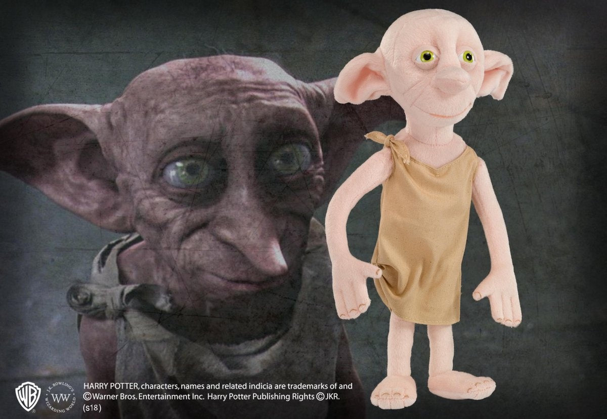 The Noble Collection Harry Potter – dobby knuffel 40 cm knuffel