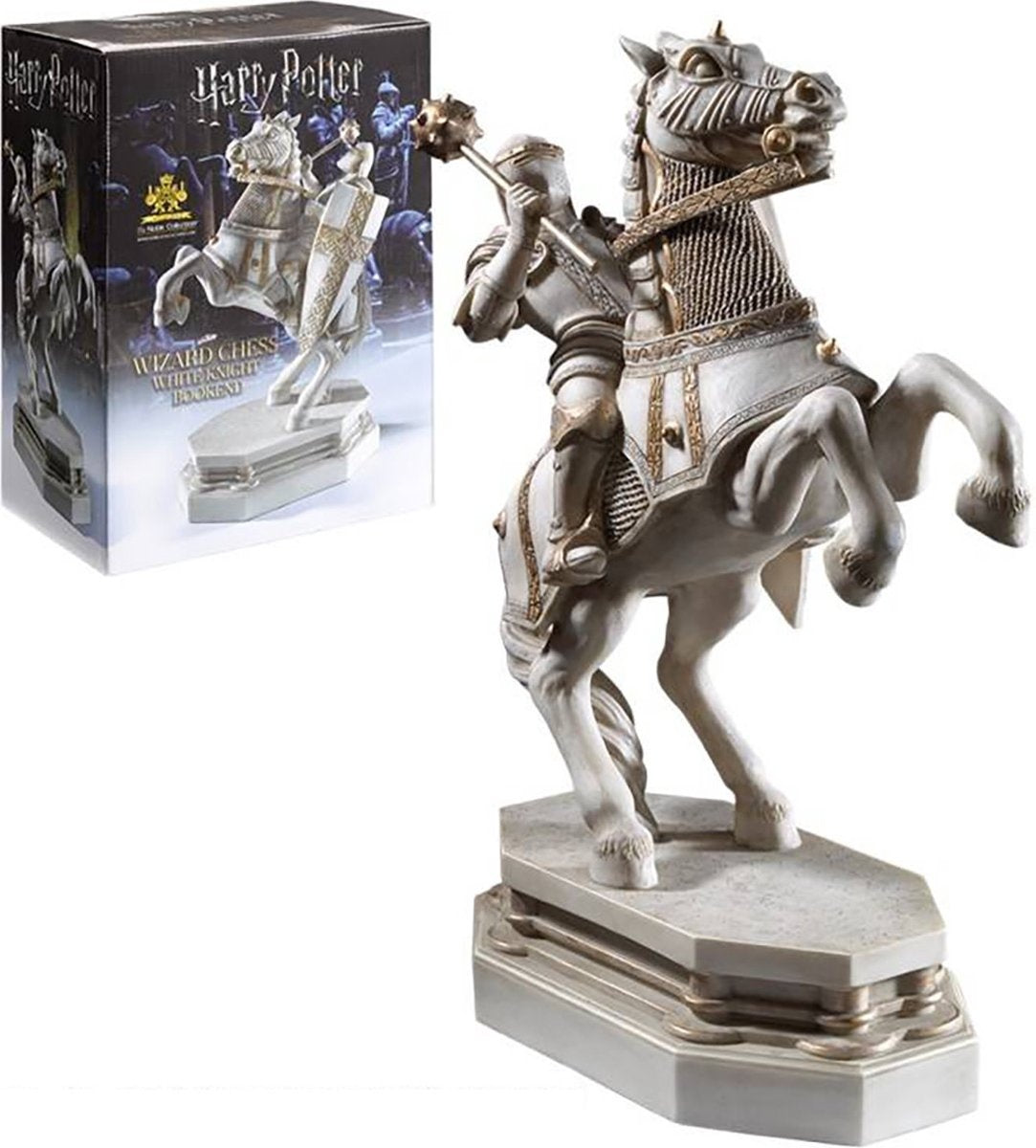 The Noble Collection Harry Potter – wizard chess knight bookend wit