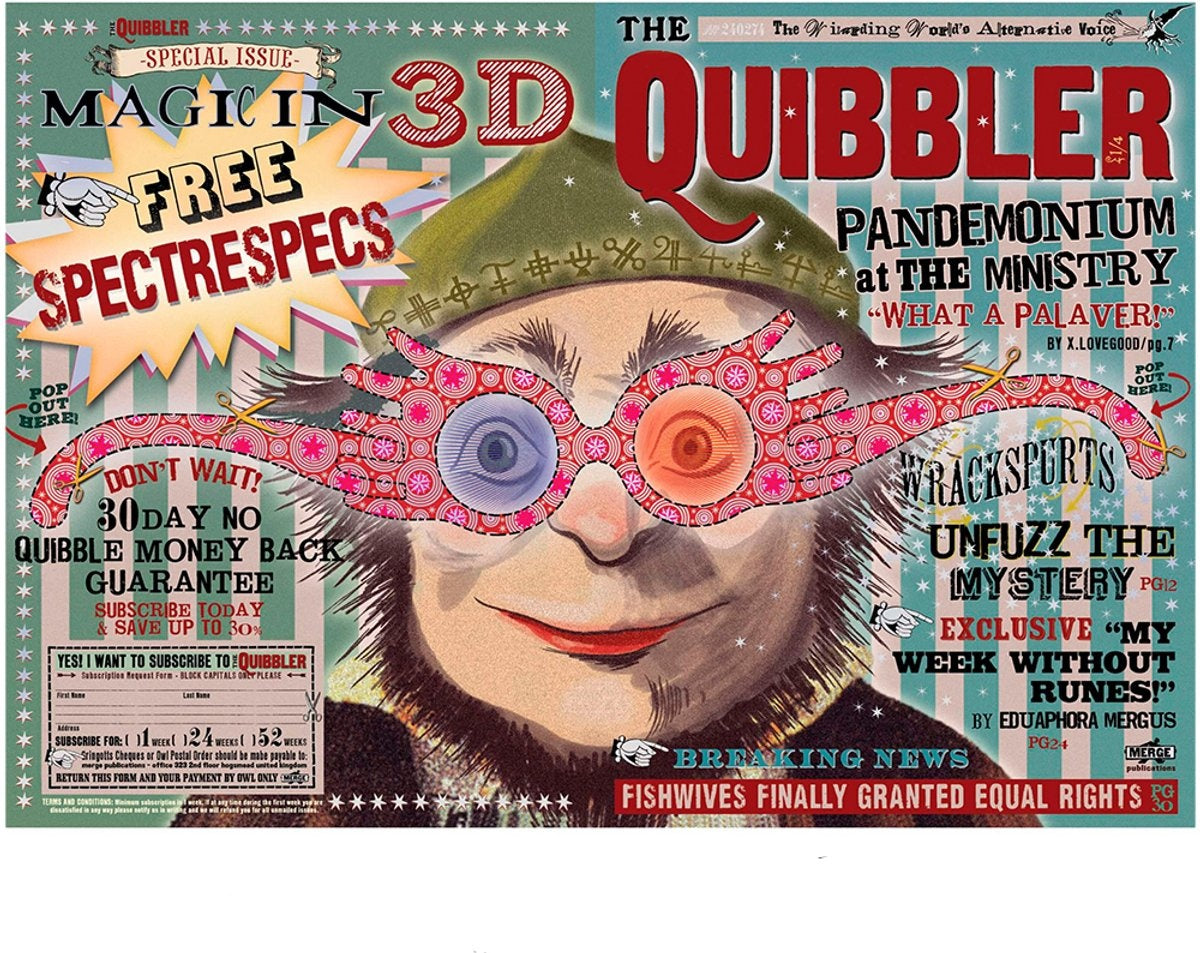Harry Potter quibbler-puzzel 1000 stukjes