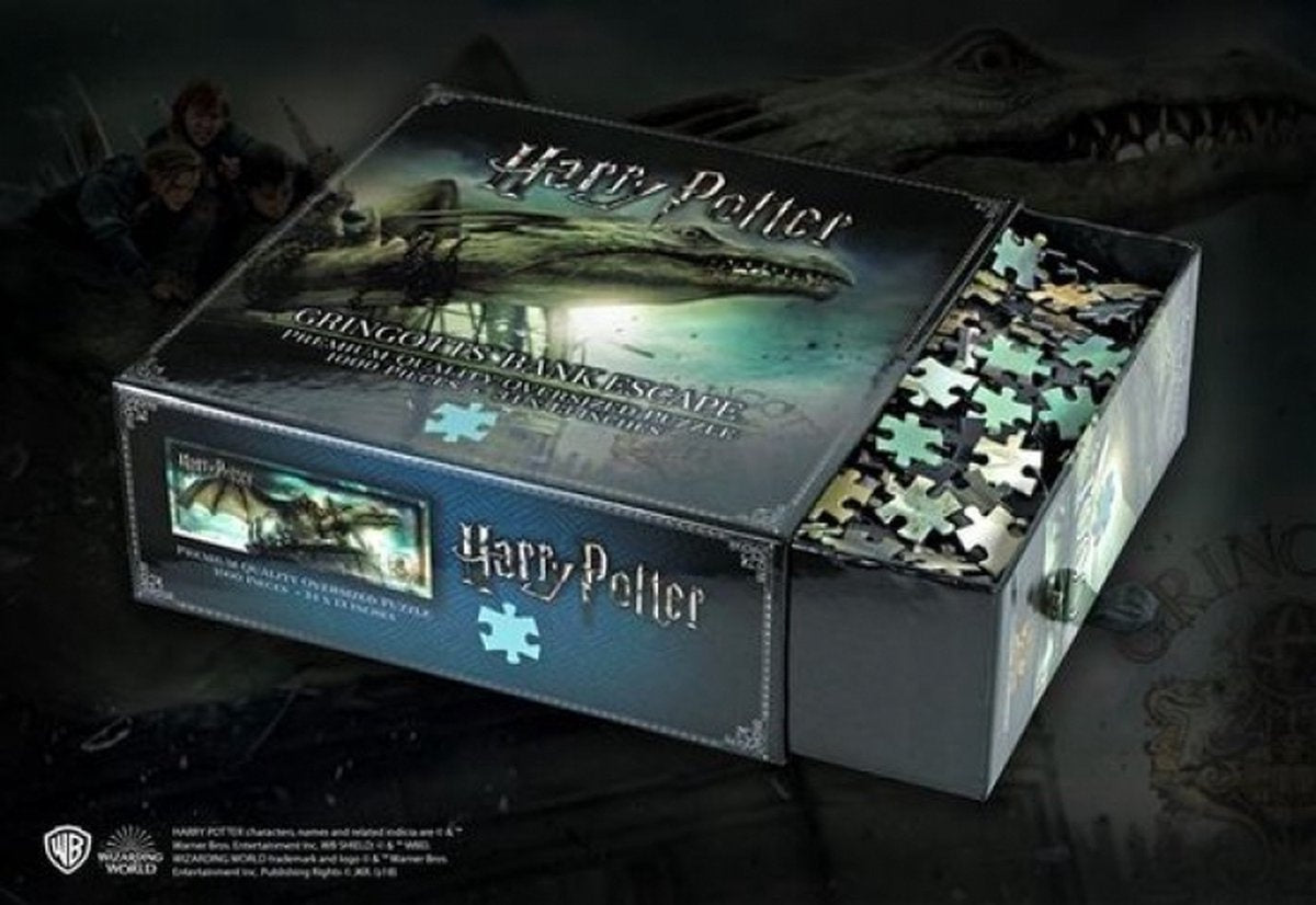 Harry Potter puzzel – legpuzzel – gringotts bank escape – 1.000 stukjes