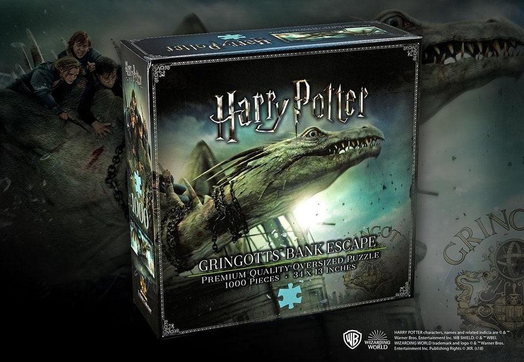Harry Potter puzzel – legpuzzel – gringotts bank escape – 1.000 stukjes