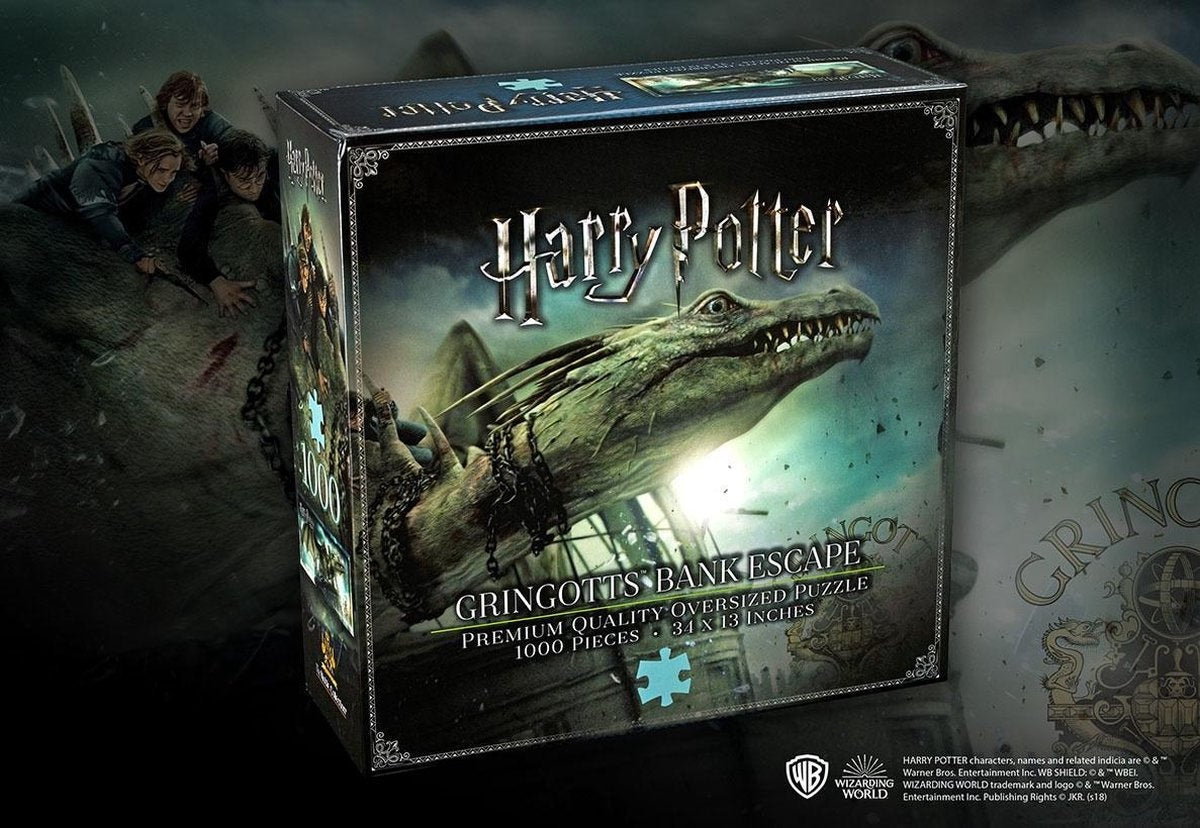 Harry Potter puzzel – legpuzzel – gringotts bank escape – 1.000 stukjes