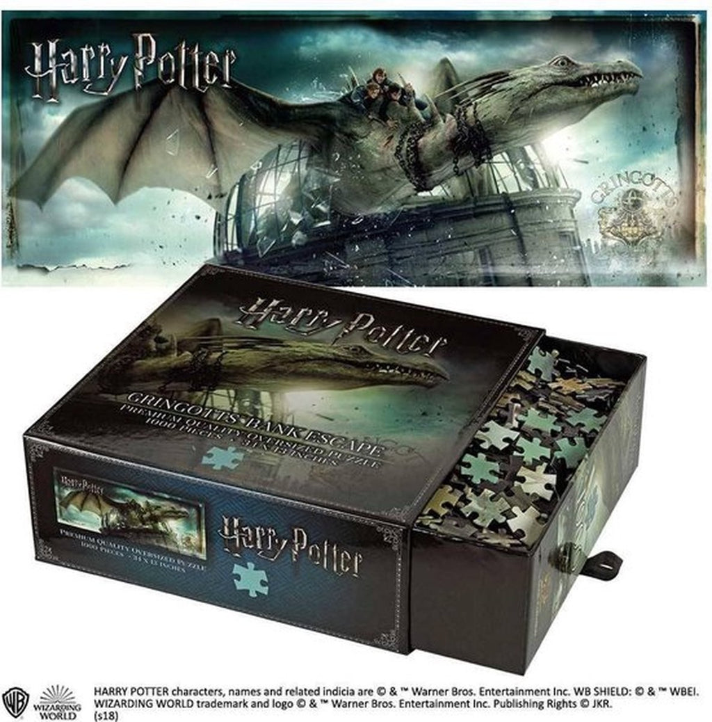 Harry Potter puzzel – legpuzzel – gringotts bank escape – 1.000 stukjes
