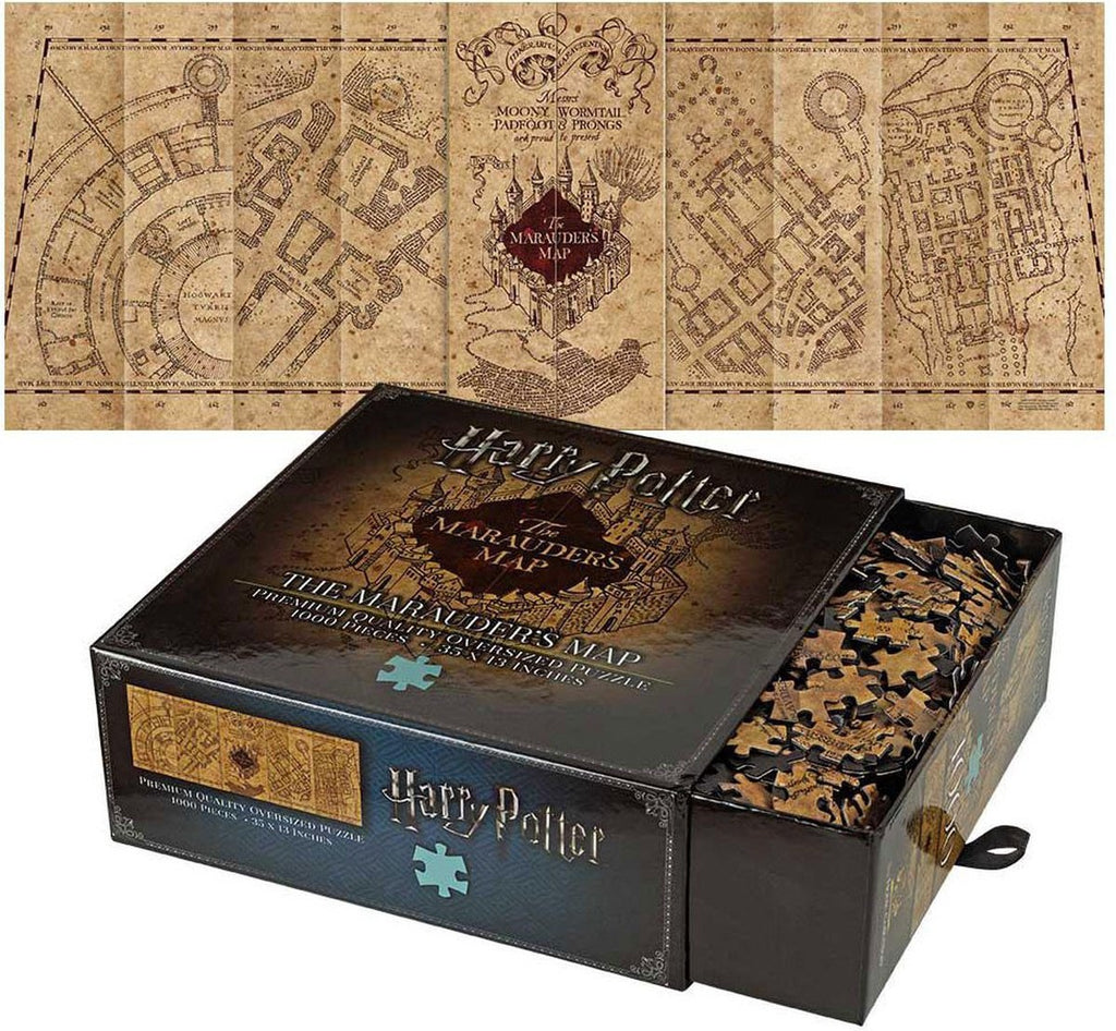 The Noble Collection Harry Potter marauder's map puzzel – 1000 stukjes