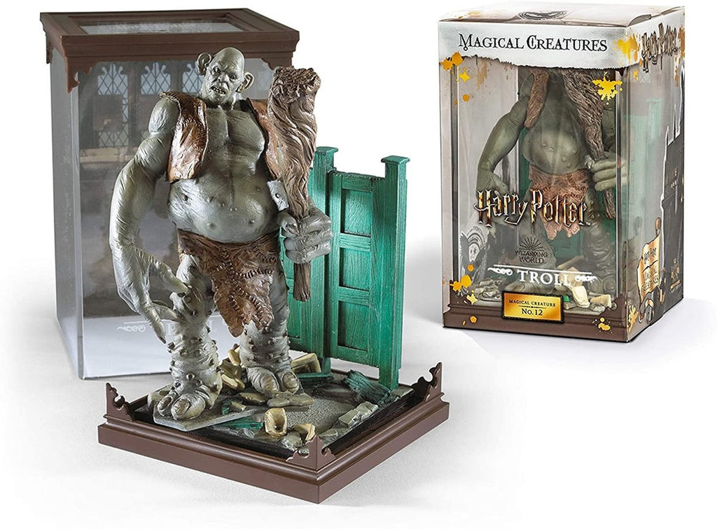 The Noble Collection Harry Potter – magical creatures figuur – troll
