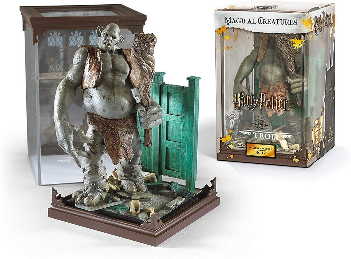 The Noble Collection Harry Potter – magical creatures figuur – troll