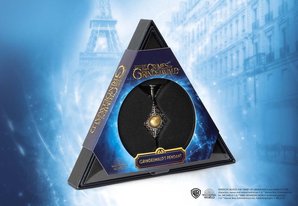 The Noble Collection Harry Potter: Fantastic Beasts 2 – gellert grindelwald pendant