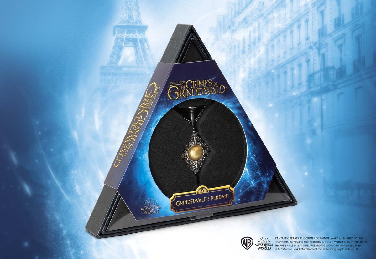 The Noble Collection Harry Potter: Fantastic Beasts 2 – gellert grindelwald pendant