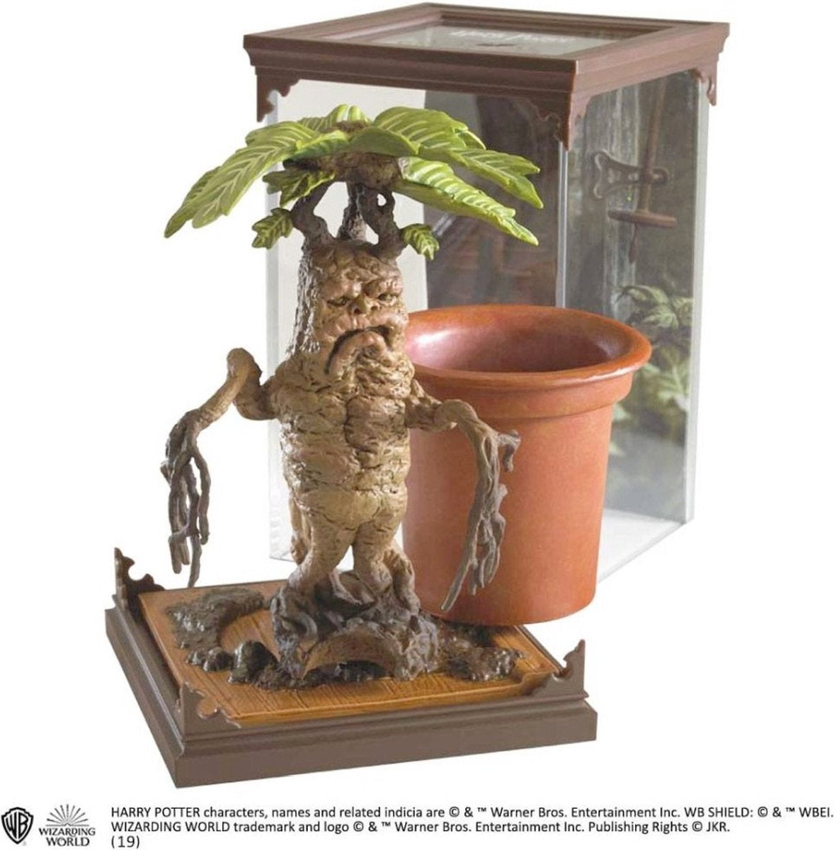 The Noble Collection Harry Potter magical creatures #17 – figuur – mandragora