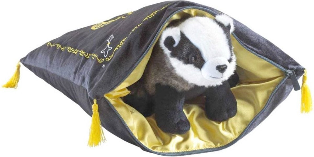 Hufflepuff house mascot plush & cushion (NN7045)
