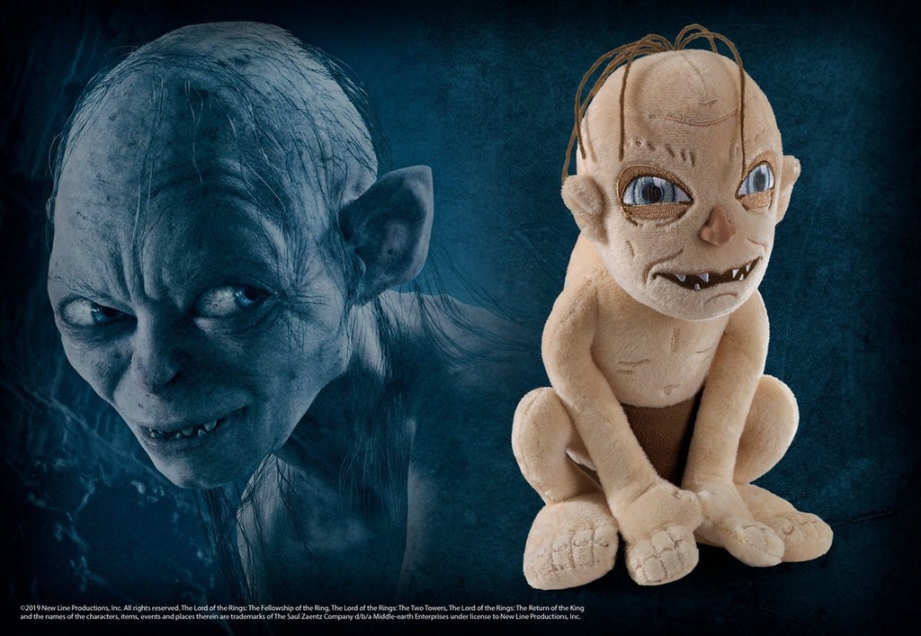 The Noble Collection the lord of the rings pluche knuffel gollum 23 cm bruin