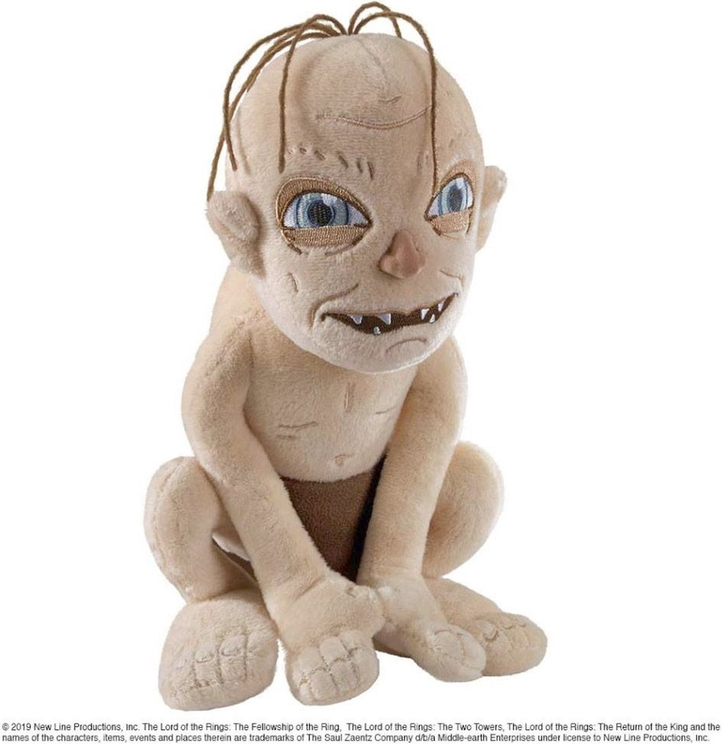 The Noble Collection the lord of the rings pluche knuffel gollum 23 cm bruin