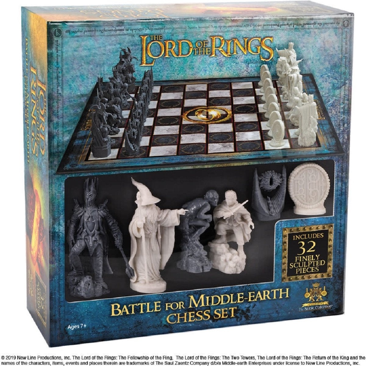 Lord of the rings battle for middle earth schaakbord