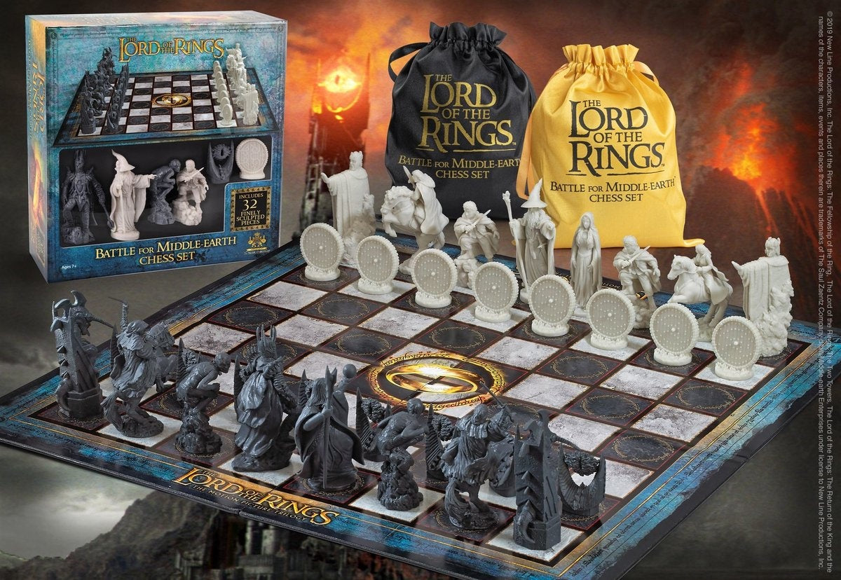 Lord of the rings battle for middle earth schaakbord