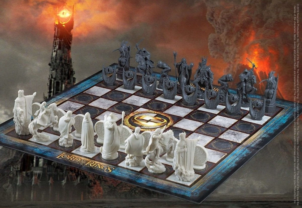 Lord of the rings battle for middle earth schaakbord