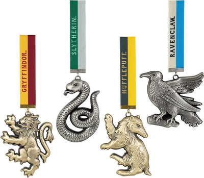 Harry Potter: set of 4 house mascot ornaments
