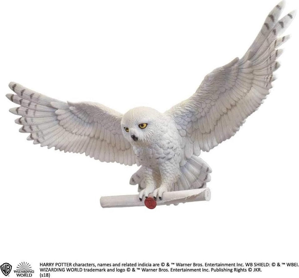 Harry Potter wandbord/wanddecoratie hedwig owl post 46 cm wit