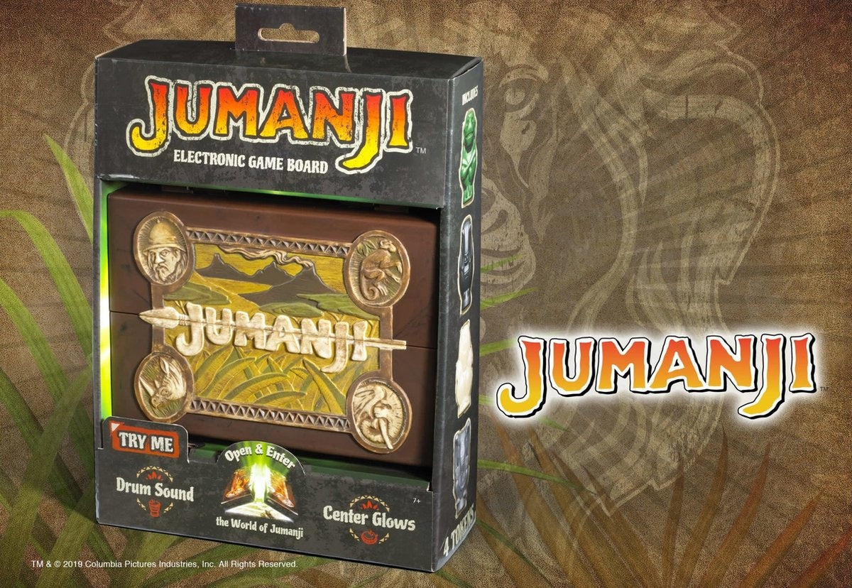 The Noble Collection jumanji – mini replica – board prop elektronische
