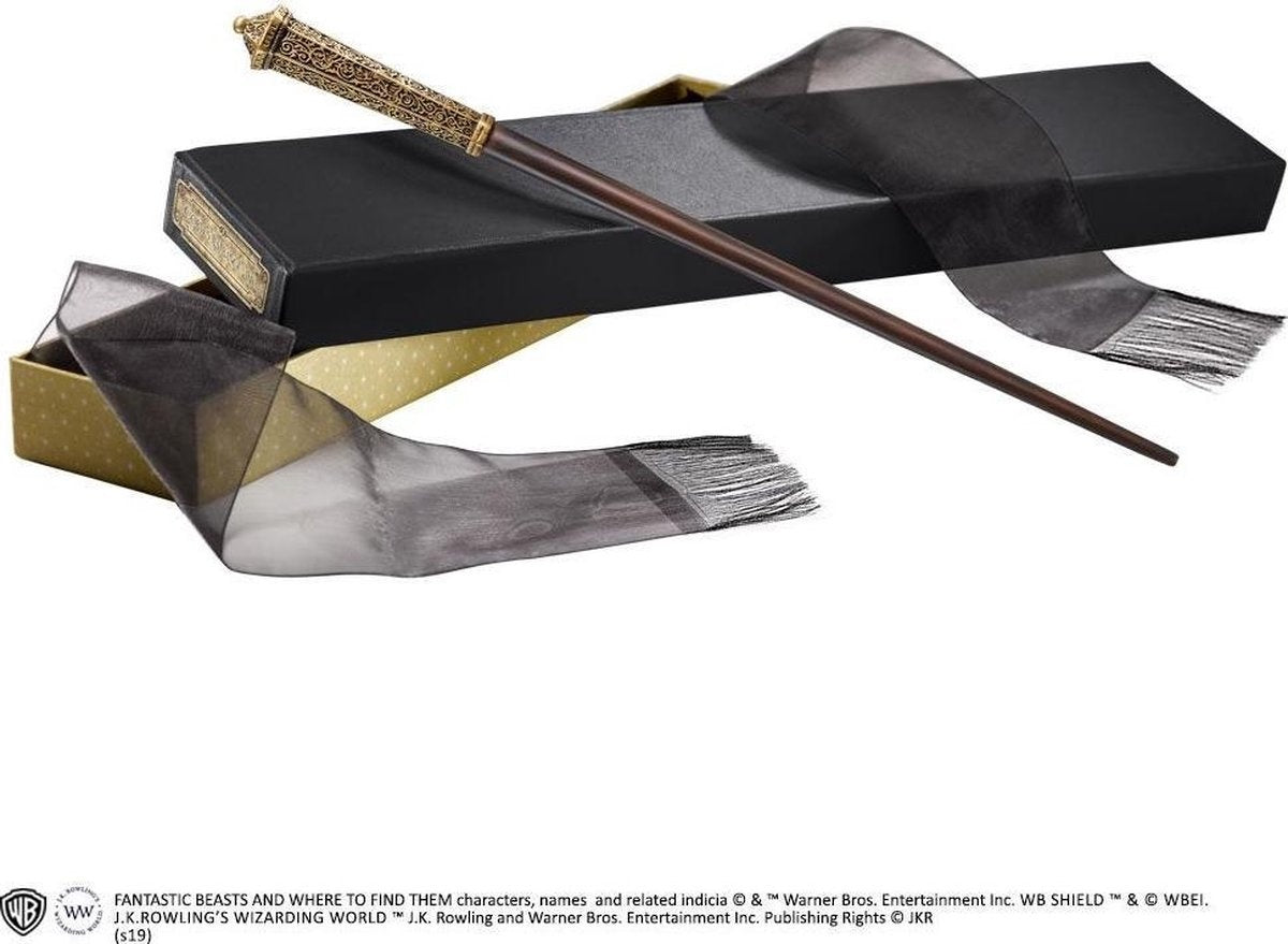 The Noble Collection Fantastic Beasts: the crimes of grindelwald – corvus lestrange's toverstaf – toverstok replica