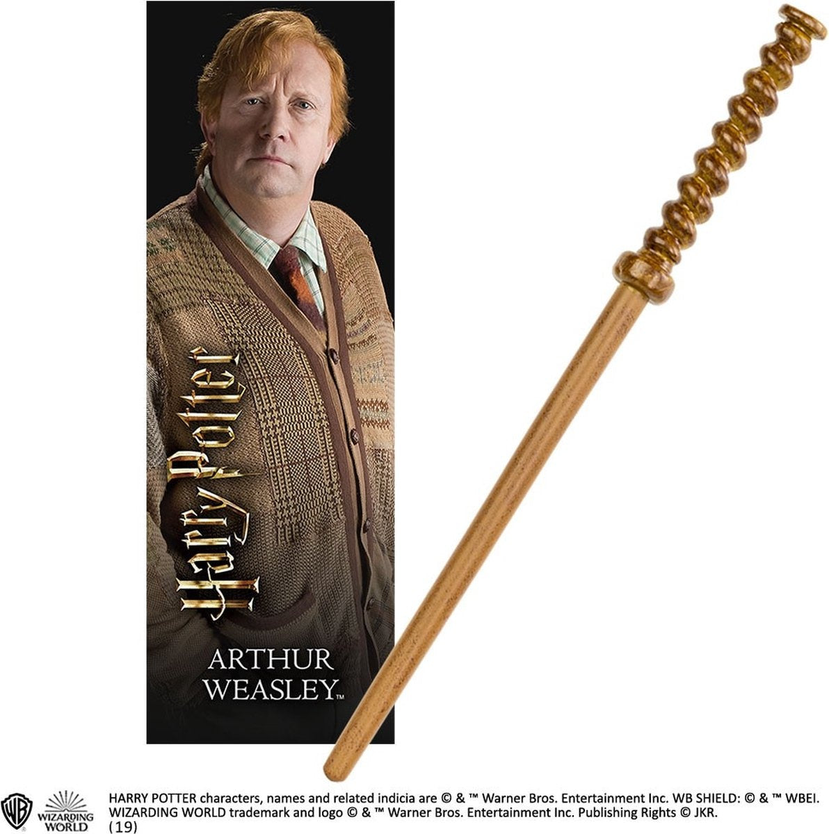 Arthur weasley toverstaf (officiële replica) (pvc)