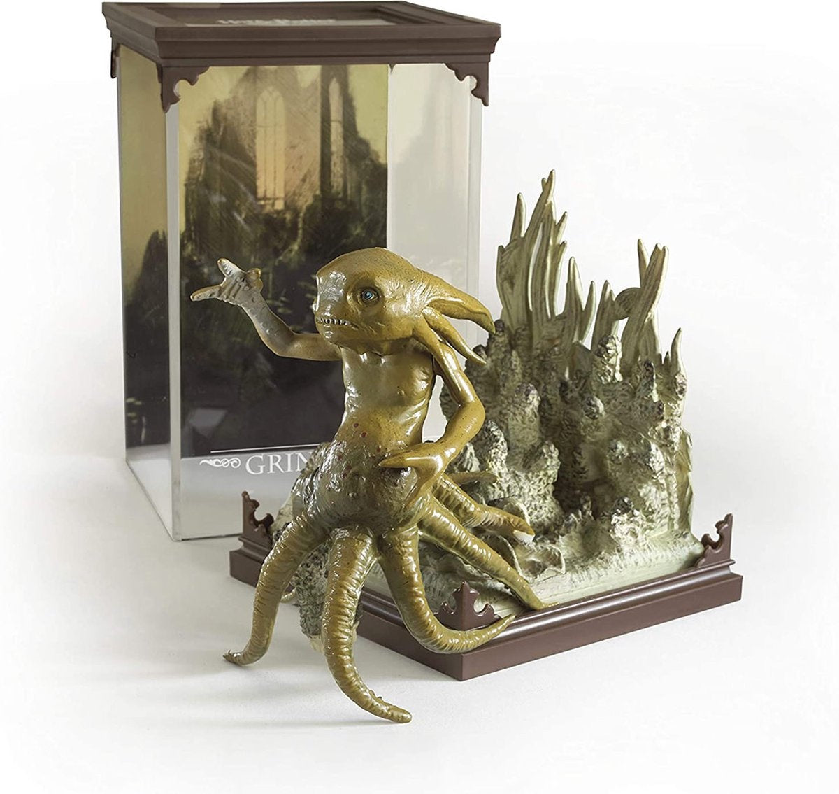 The Noble Collection Harry Potter beeld/figuur magical creatures grindylow 13 cm