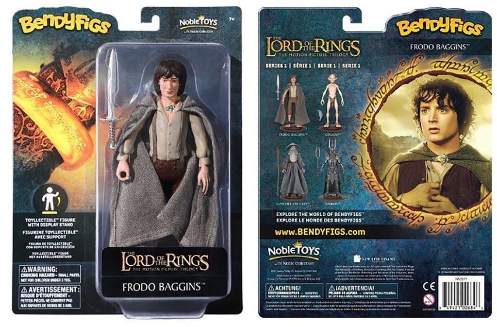 Lord of the rings frodo baggins bendyfig figurine